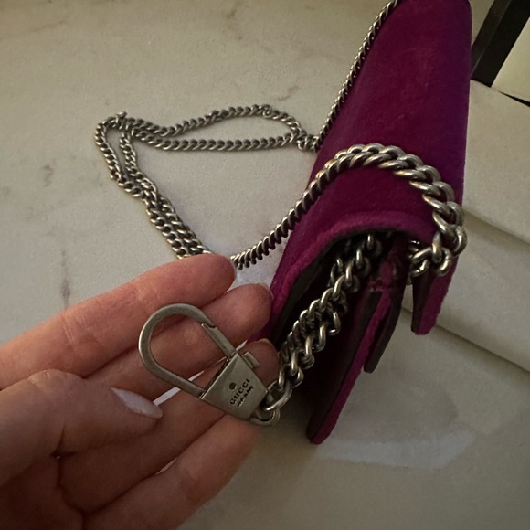 GUCCI SUPER MINI VELVET DIONYSUS - Picture 4 of 10